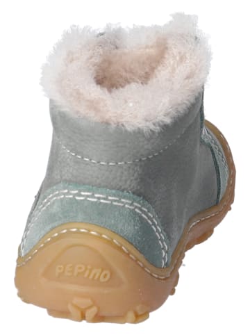 PEPINO Leder-Lauflernschuhe "Elia" in Grau