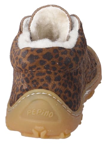 PEPINO Leder-Lauflernschuhe "Colin" in Braun