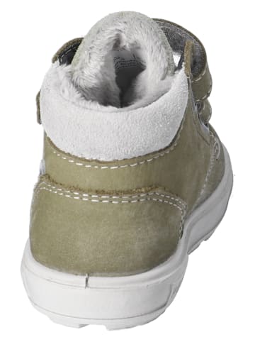 PEPINO Leder-Winterboots "Alex" in Khaki