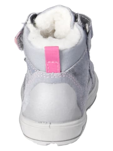PEPINO Leder-Winterboots "Paul" in Grau