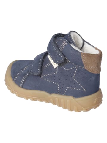 PEPINO Leder-Lauflernschuhe "Donny" in Dunkelblau