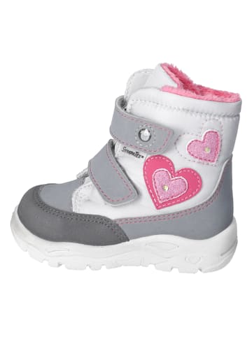 PEPINO Winterlaarzen "Maddi" grijs/roze