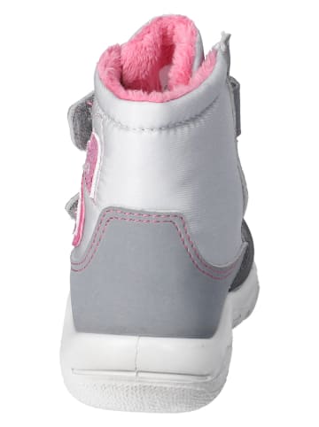 PEPINO Winterlaarzen "Maddi" grijs/roze