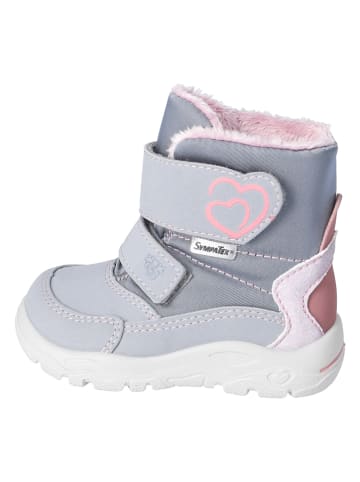PEPINO Winterstiefel "Manja" in Grau/ Rosa