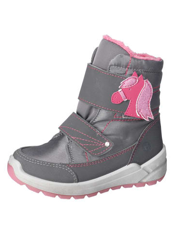 Ricosta Winterboots "Garei" in Grau/ Rosa
