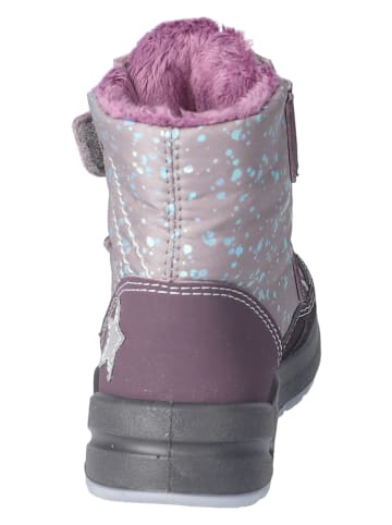 Ricosta Winterboots "Gisa" in Violett/ Silber