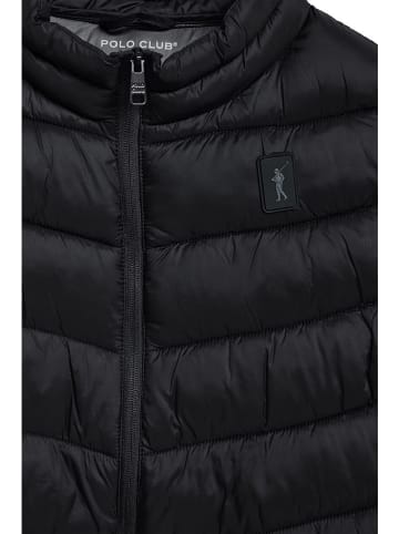 Polo Club Doorgestikte bodywarmer zwart
