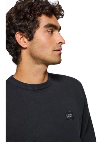 Polo Club Pullover in Schwarz
