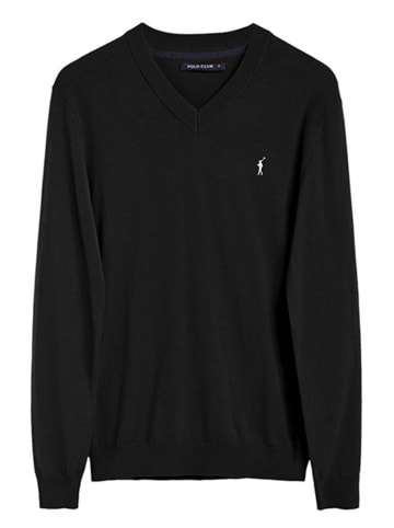 Polo Club Sweter w kolorze czarnym