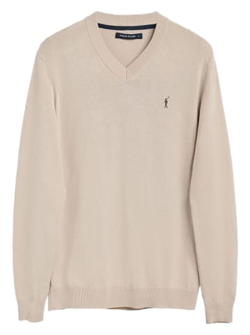 Polo Club Pullover in Beige