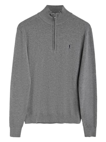 Polo Club Sweter w kolorze szarym