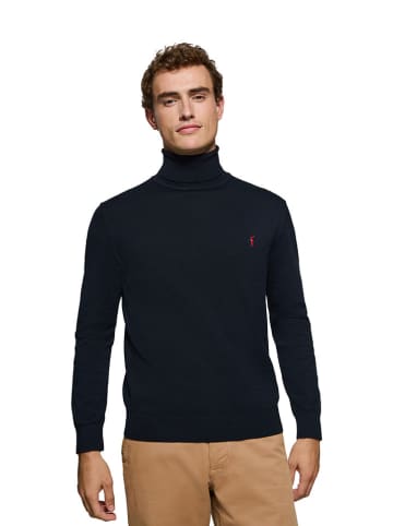 Polo Club Rollkragenpullover in Dunkelblau