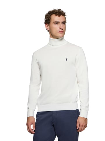 Polo Club Rollkragenpullover in Weiß