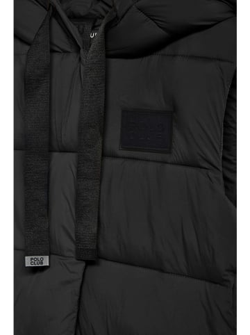 Polo Club Doorgestikte bodywarmer zwart