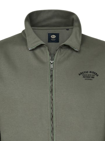 Petrol Industries Sweatvest olijfgroen