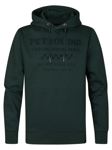 Petrol Industries Hoodie in Dunkelgrün