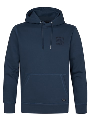 Petrol Industries Hoodie donkerblauw