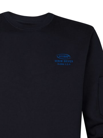 Petrol Industries Sweatshirt in Dunkelblau
