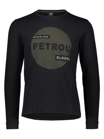 Petrol Industries Longsleeve in Schwarz