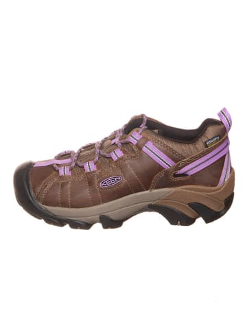 Keen Skórzane buty turystyczne "Targhee II" w kolorze ciemnobrązowym