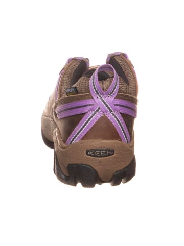 Keen Leder-Wanderschuhe "Targhee II" in Dunkelbraun
