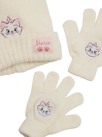 vertbaudet 2-delige set: muts en handschoenen beige
