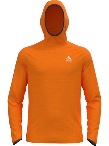 Odlo Koszulka sportowa "Essential Thermal" w kolorze pomarańczowym