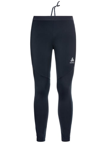 Odlo Legginsy "Ceramiwarm" w kolorze granatowym do narciarstwa biegowego
