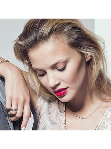 caï Silber-Ohrstecker mit Edelsteinen