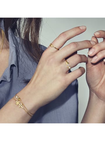 caï Vergold. Ring mit Edelsteinen