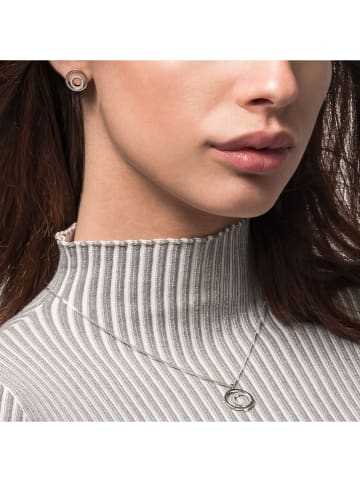 caï Silber-Halskette mit Anhänger - (L)42 cm