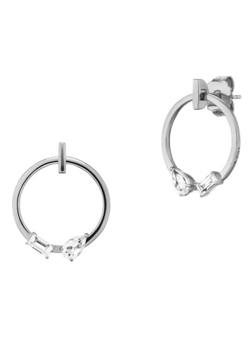 caï Silber-Ohrstecker mit Edelsteinen
