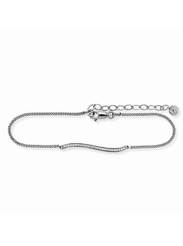 caï Silber-Armkette mit Edelsteinen