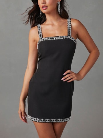 LA Angels Kleid in Schwarz/ Weiß