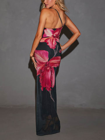 LA Angels Kleid in Schwarz/ Pink
