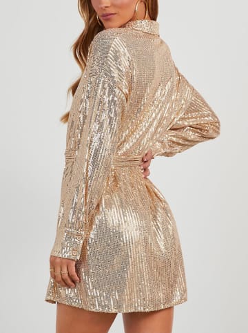 LA Angels Paillettenkleid in Gold