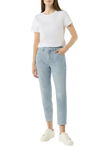 comma Spijkerbroek - tapered fit - lichtblauw