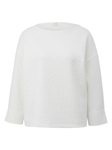 s.Oliver Longsleeve in Weiß