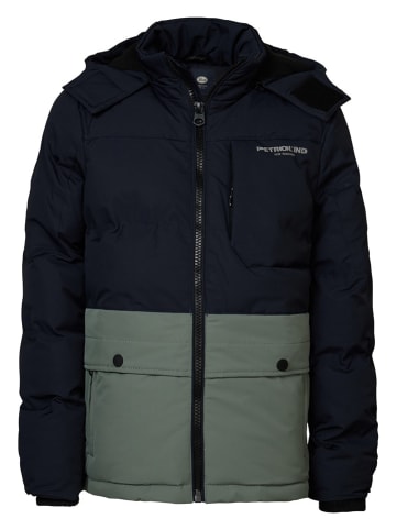 Petrol Industries Winterjacke in Dunkelblau/ Khaki