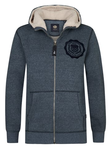 Petrol Industries Sweatjacke in Blau