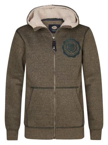 Petrol Industries Sweatjacke in Braun