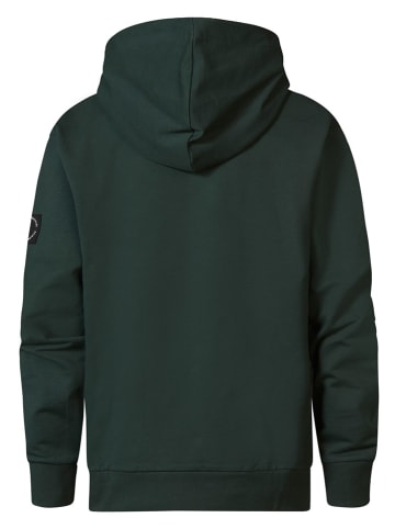 Petrol Industries Hoodie in Dunkelgrün