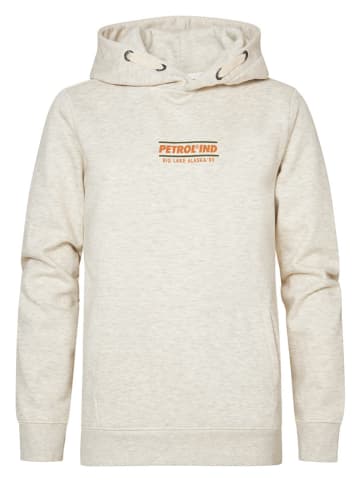 Petrol Industries Hoodie in Creme