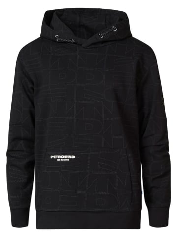 Petrol Industries Hoodie in Schwarz