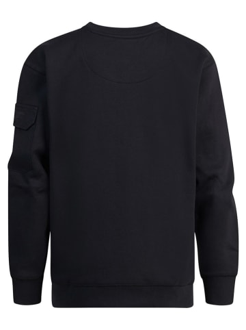 Petrol Industries Sweatshirt in Schwarz