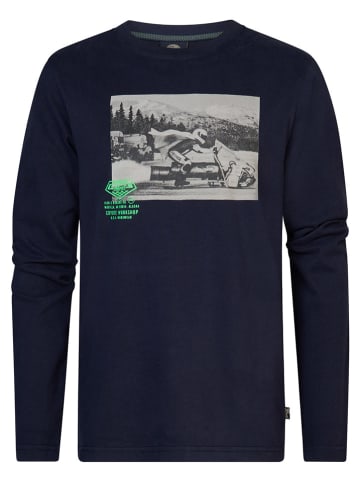 Petrol Industries Longsleeve donkerblauw