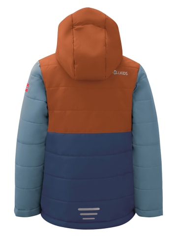 Trollkids Ski-/snowboardjas "Hemsedal" donkerblauw/lichtbruin