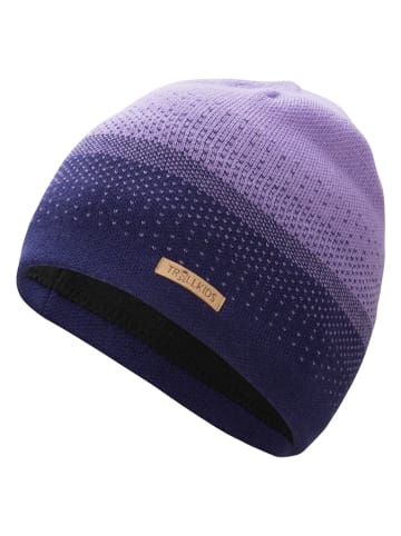 Trollkids Czapka beanie "Merino" w kolorze fioletowym