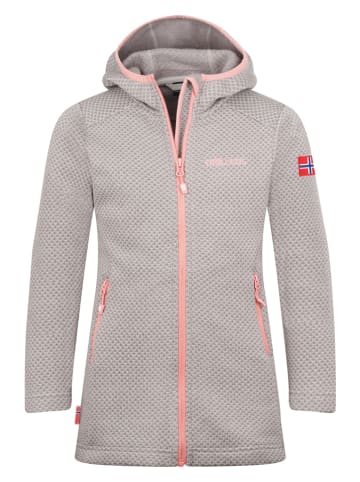Trollkids Fleece vest "Jondalen" grijs