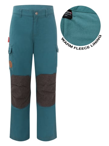 Trollkids Softshelltrekkingbroek "Trollheimen" petrol